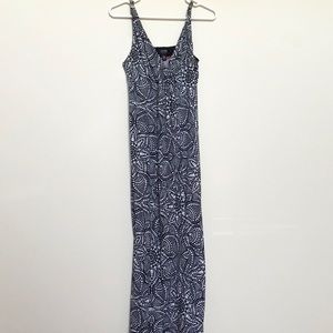 Nicole by Nicole Miller Printed Maxi Dress